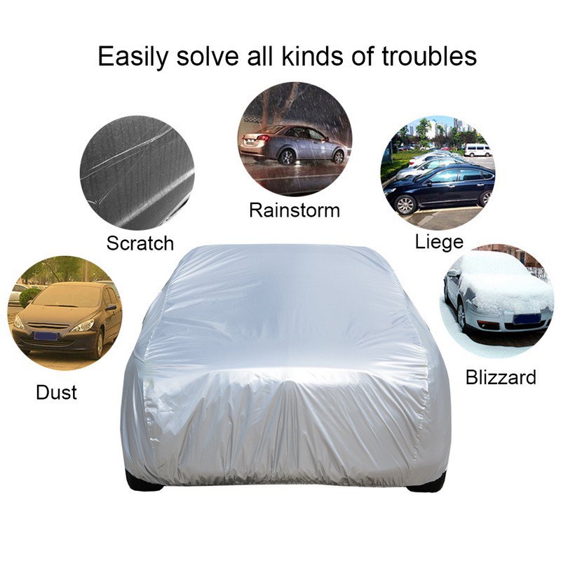 Selimut Sarung Body Cover Mobil Polyesther Waterproof Sarung Penutup Mobil Car Cover Selimut Sarung Body Cover Mobil