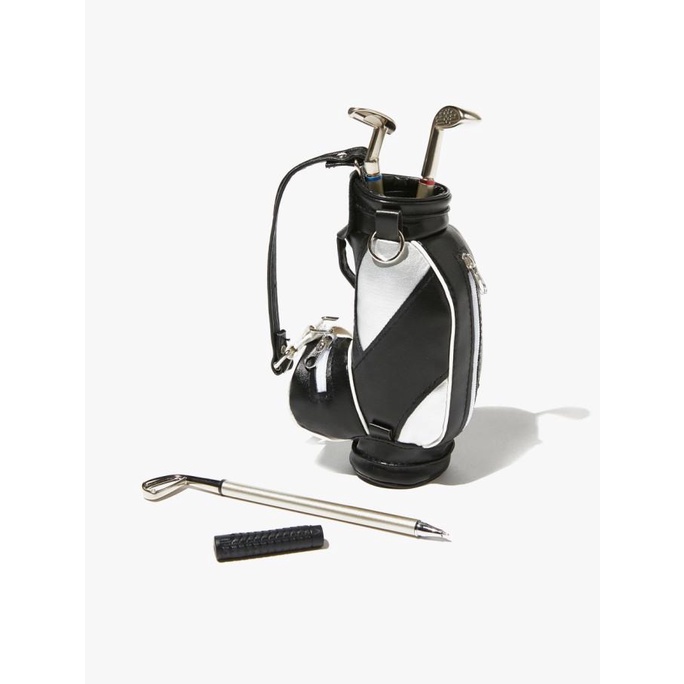 

---Terbartu--- Typo - Pulpen - Desktop Pen Set - Black & White