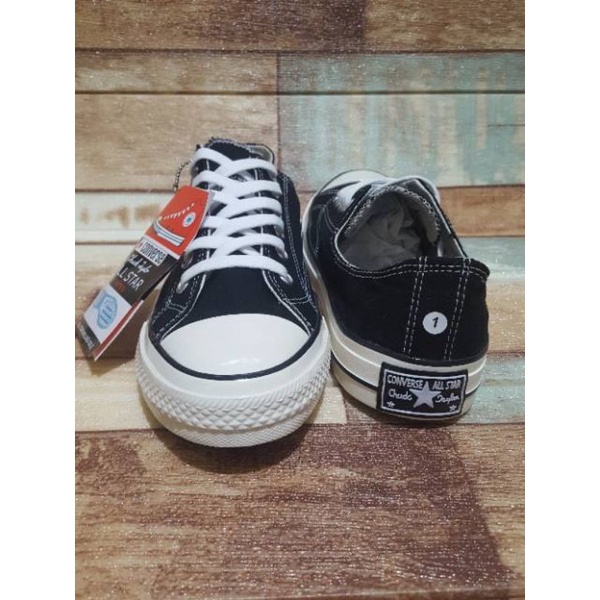 SEPATU CONVERSE CT 70S HITAM GLOSSY GRADE ORI ( PRIA/WANITA)