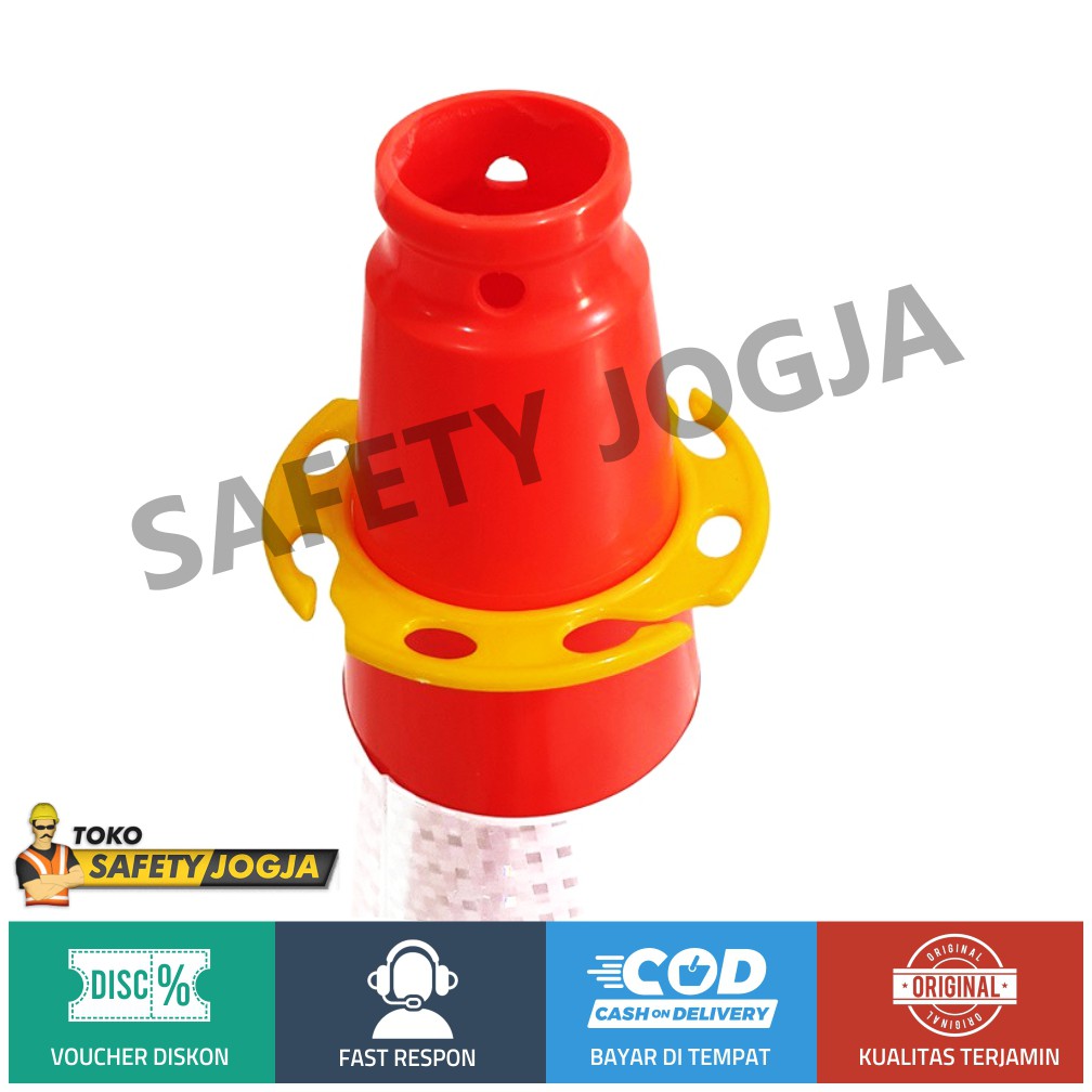 RING GANTUNGAN CAKRAM RANTAI PLASTIK TRAFFIC CONE