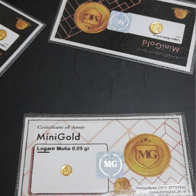 Emas Murni Minigold 0,05 gr