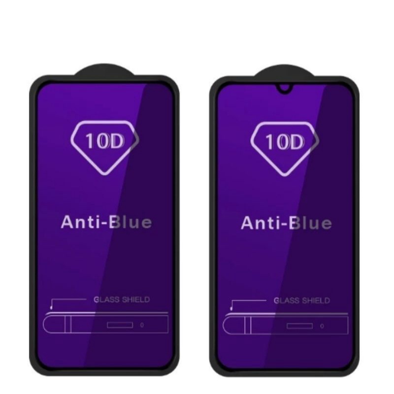 Tempered Glass Blue light 10D Anti Gores Anti Radiasi type XIOMI REDMI/10C 9A 9C 9 8 8A 8A PRO 7 7PR