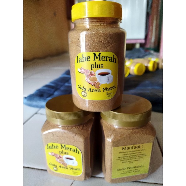 

Jahe Merah plus Gula Aren Bubuk 330gr