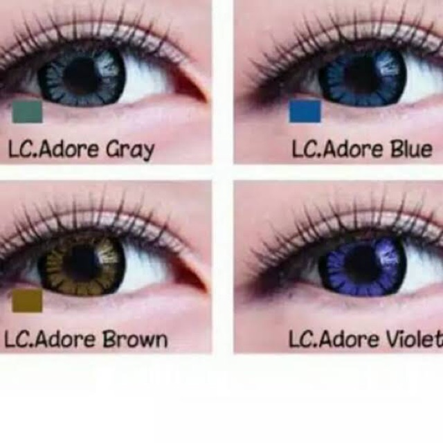 Softlens Living Color Adore / Softlens Warna Living Color 2 Tone Adore