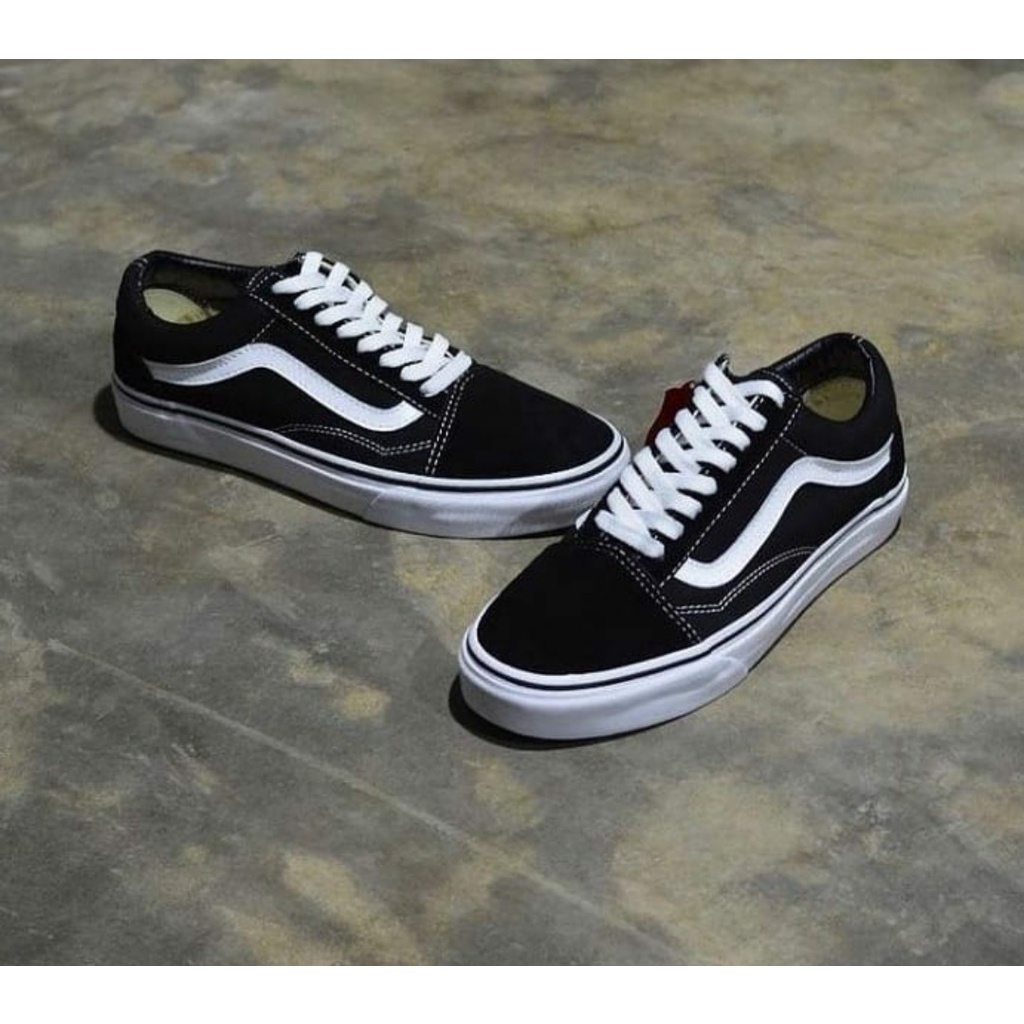 SEPATU VANS OLDSKOOL PREMIUM SNEAKERS OLDSCHOOL PRIA WANITA SIZE 36 - 43