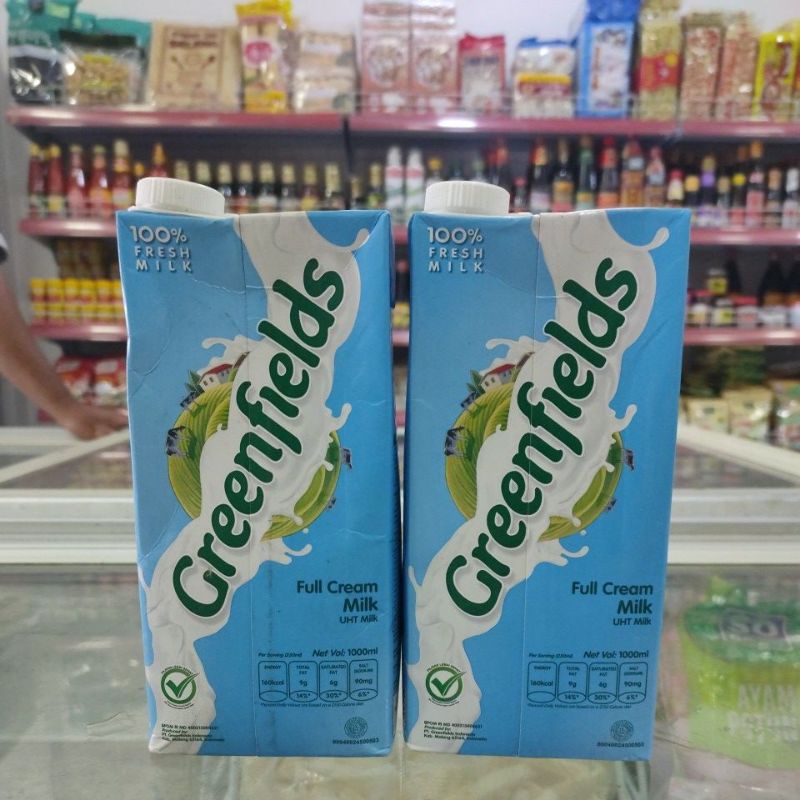 

Susu Greenfields full Cream 1lt