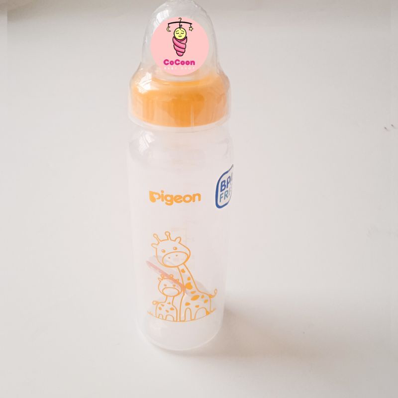 Botol Dot Susu Bayi Pigeon 240 ml / 8 oz Antisedak Peristaltic