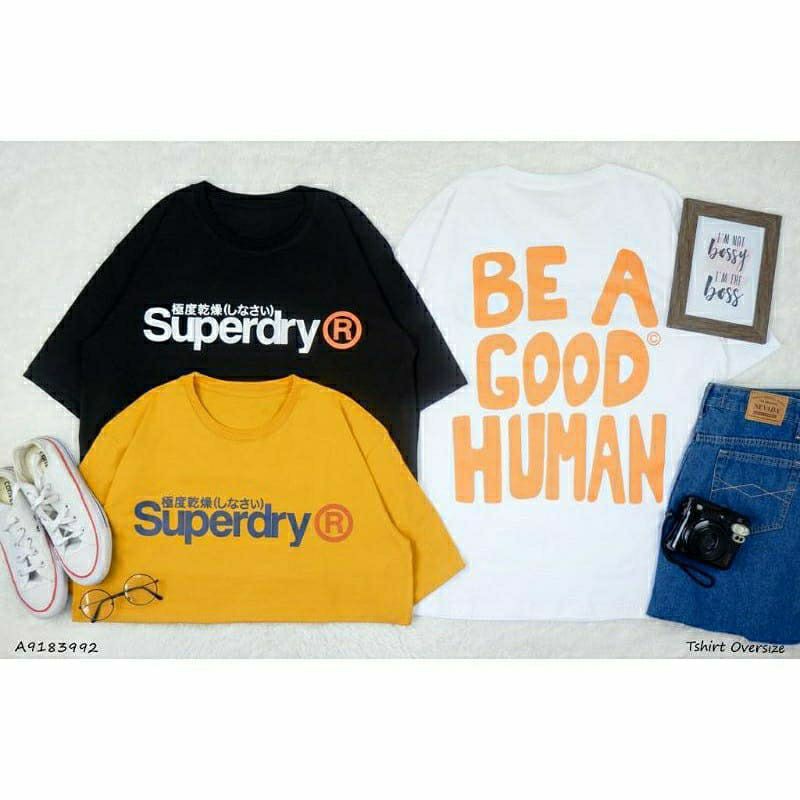 Kaos Dewasa Superdry Jumbo