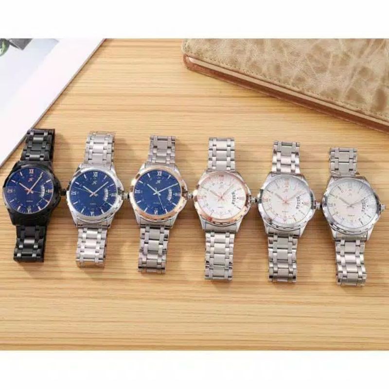 JAM TANGAN JIM HONEY 8026 Pria Laki-Laki Fashion Besar Analog Import JH