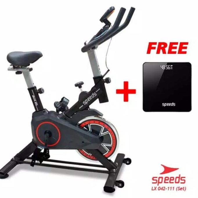 SEPEDA STATIS SPINING BIKE ALAT GYM FITNESS SPEEDS 042-111 XFB614265E