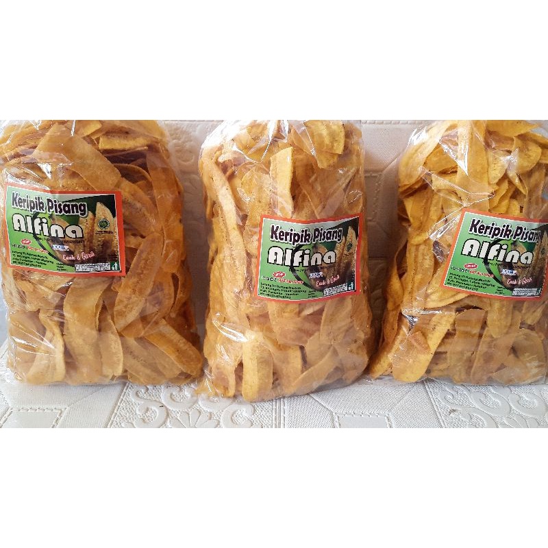 

Keripik Pisang Alfina 500 gram