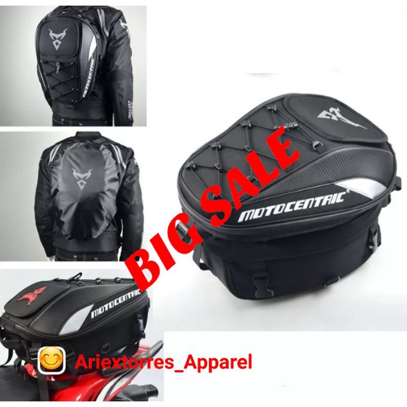 TAIL BAG MOTOCENTRIC ORIGINAL SIDE BAG -WATERPROF-TAS TOURING