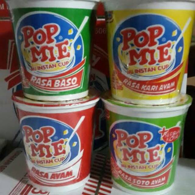 

Pop mie cup