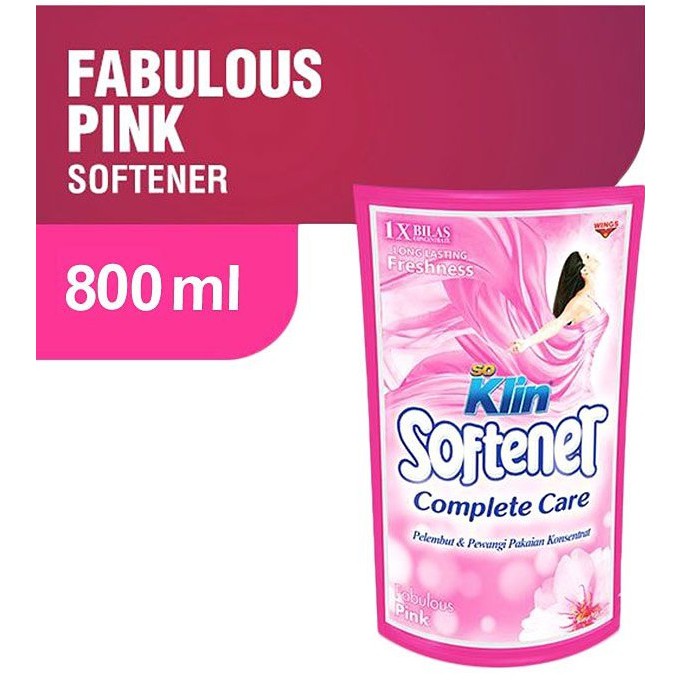 So Klin Softener Complete Care Refill 800ml