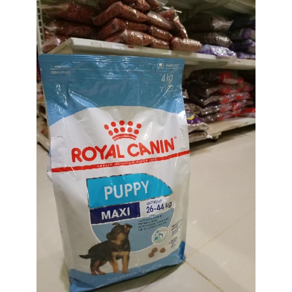 Makanan Anjing Royal Canin Maxi dog puppy 4kg dog food