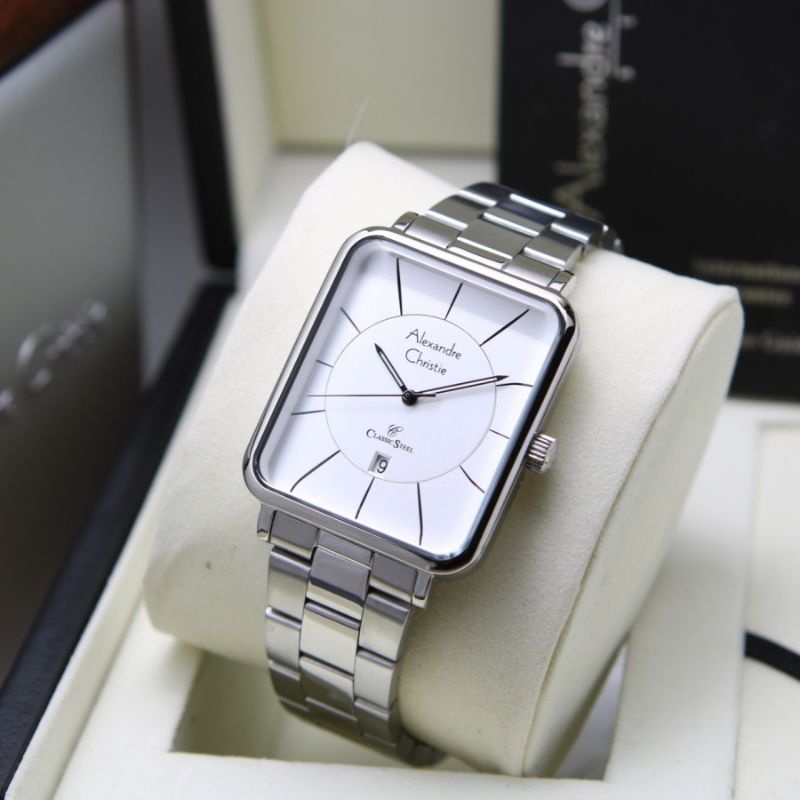 JAM TANGAN PRIA ALEXANDRE CHRISTIE AC 8662 STAINLESS STEEL AC 8662 ORIGINAL