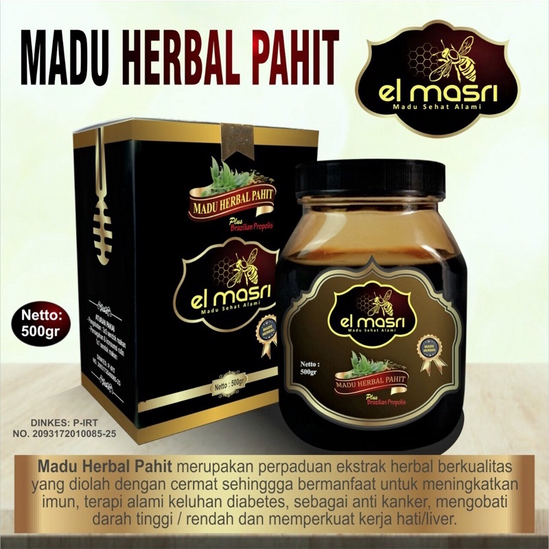 

Madu HERBAL PAHIT El Masri