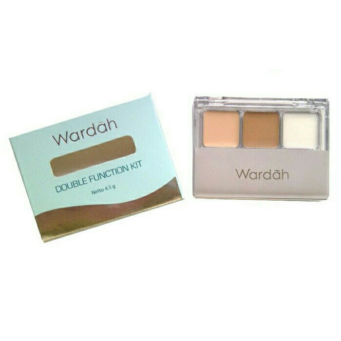 Mantul WARDAH DOUBLE FUNCTION KIT CONSELEAR EYESHADOW