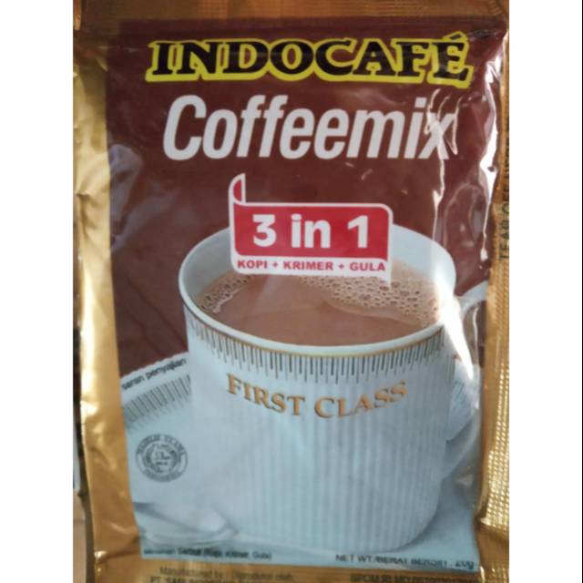 

INDOCAFE COFFEEMIX 3 IN 1
