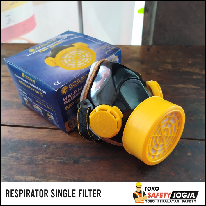 Paket Kacamata dan masker respirator NP305