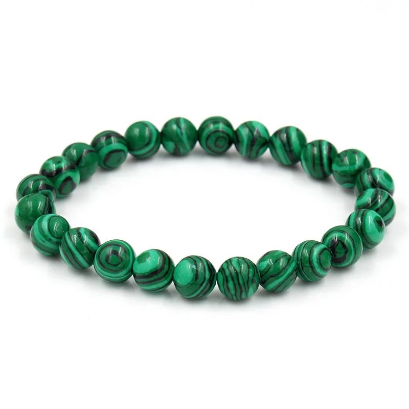 Gelang Batu Brazilian Malachite Bracelet For Men And Women