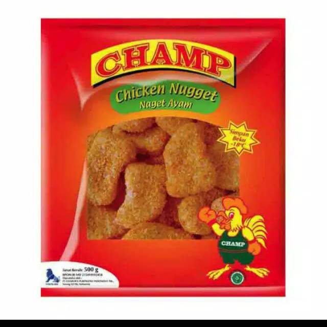 

Champ chicken nugget 220gr