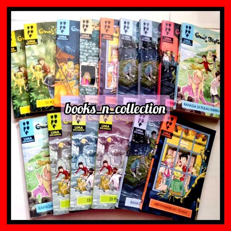 

novel enid blyton lima sekawan second