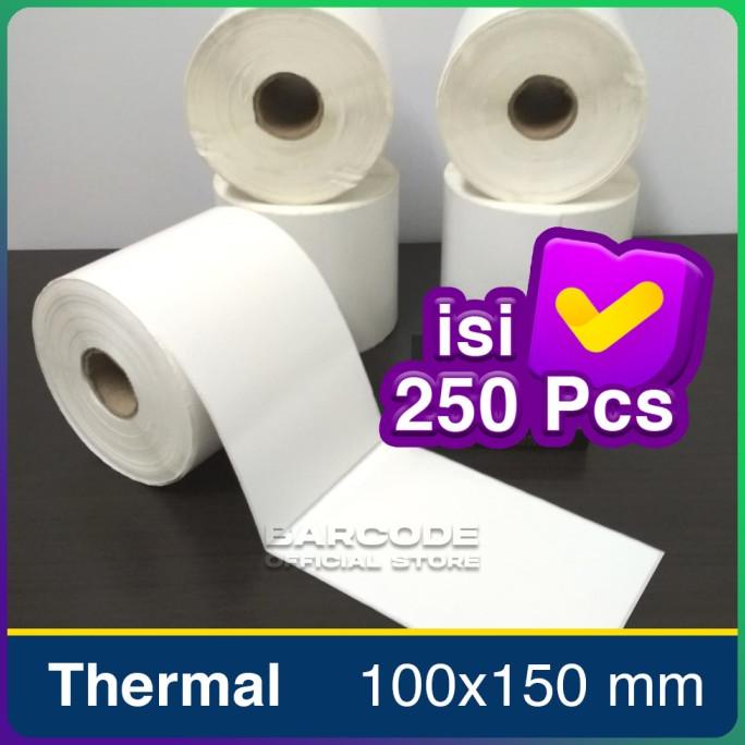 

Label Thermal 100x150 Kertas Sticker Receipt Printer Barcode Termal A6 Star Seller Termurah