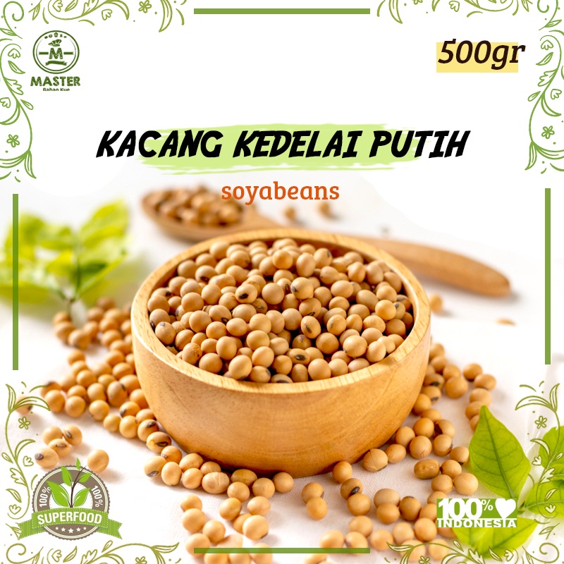 

Kacang Kedelai Putih Vacuum Pack [500gr]
