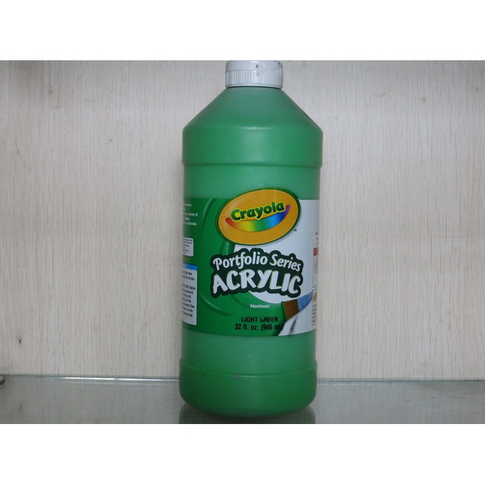 

Crayola Portfolio Series Acrylic Paint Light Green 946 ml