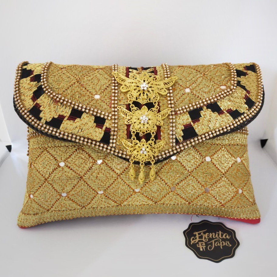 [BISA COD] Clutch Tapis Matakibau Lampung size S M L