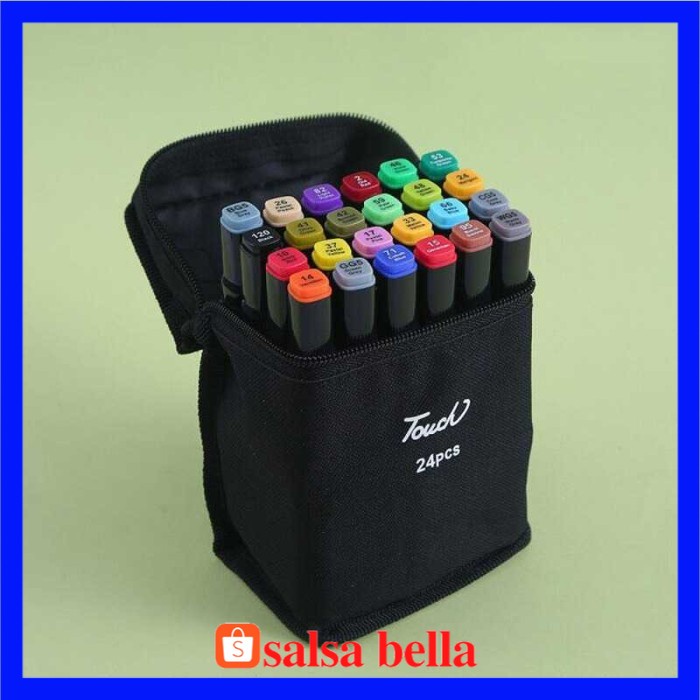 

Salsabella Spidol Dual Side Fine Art Brush Pen Art Marker Set