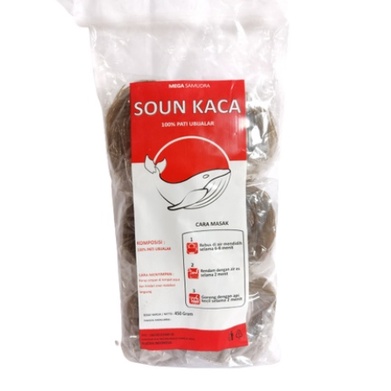 

Mega Samudra Soun Kaca 450gr/ Noodle Glass Korea/ Japchae 100% Pati Ubi Jalar