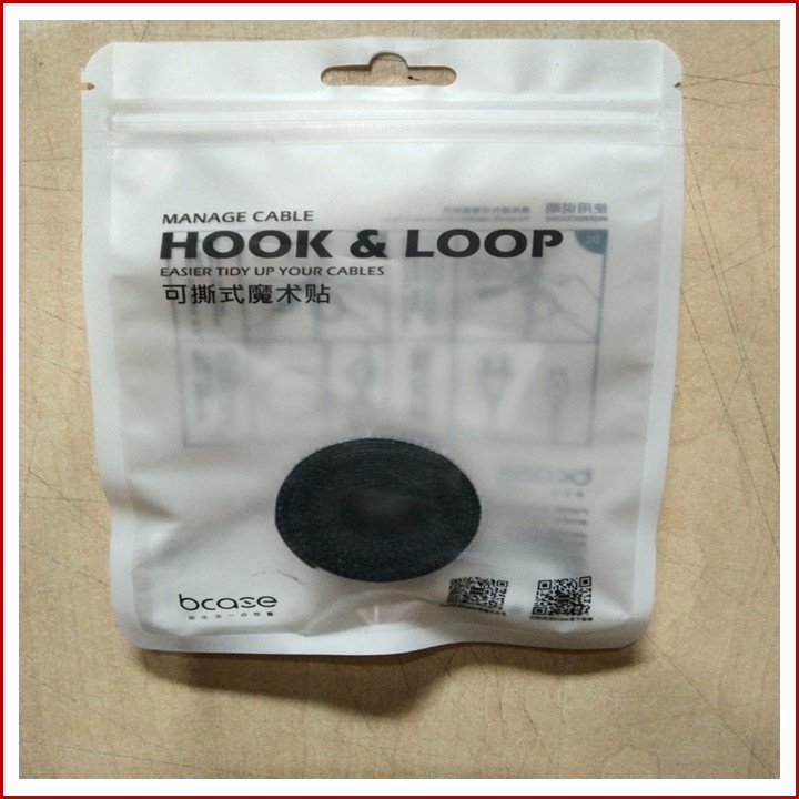 Xiaomi Lakban Velcro Hook &amp; Loop  Velcro Cable Management lebar 1CM