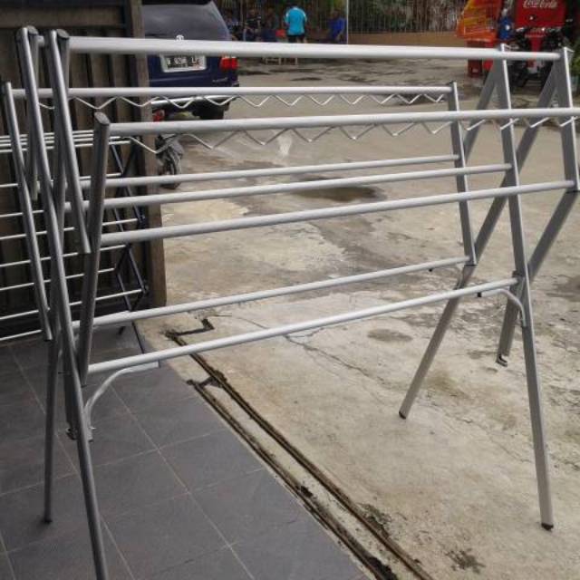 Jemuran Aluminium Dengan Berbagi Model Dan Ukuran Utk Kebutuhan Rumah Tangga Anda Pm Me Shopee Indonesia