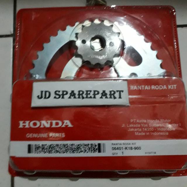 Gear Set Honda Versa - Verza Asli