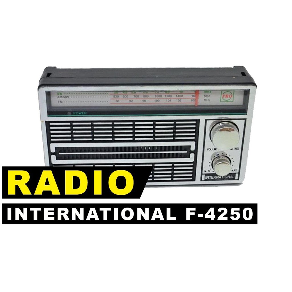 RADIO national SNI- 4250 AC/DC SUARA JERNIH