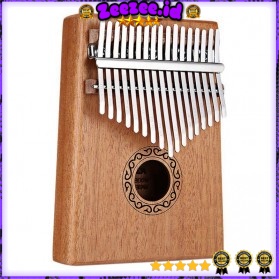 Kalimba Thumb Piano Musical Toys 17 Note Sound - 17UP - Wooden