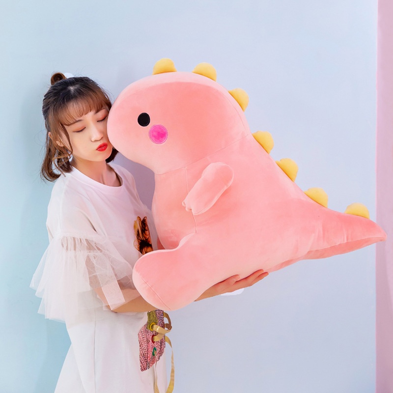 Boneka Lucu DINOSAURUS Plush Toys Super Soft Stuffed Animal Dino lembut dan halus berukuran 50cm/ Bantal Sofa Bayi Dino Lucu Imut Gemoy