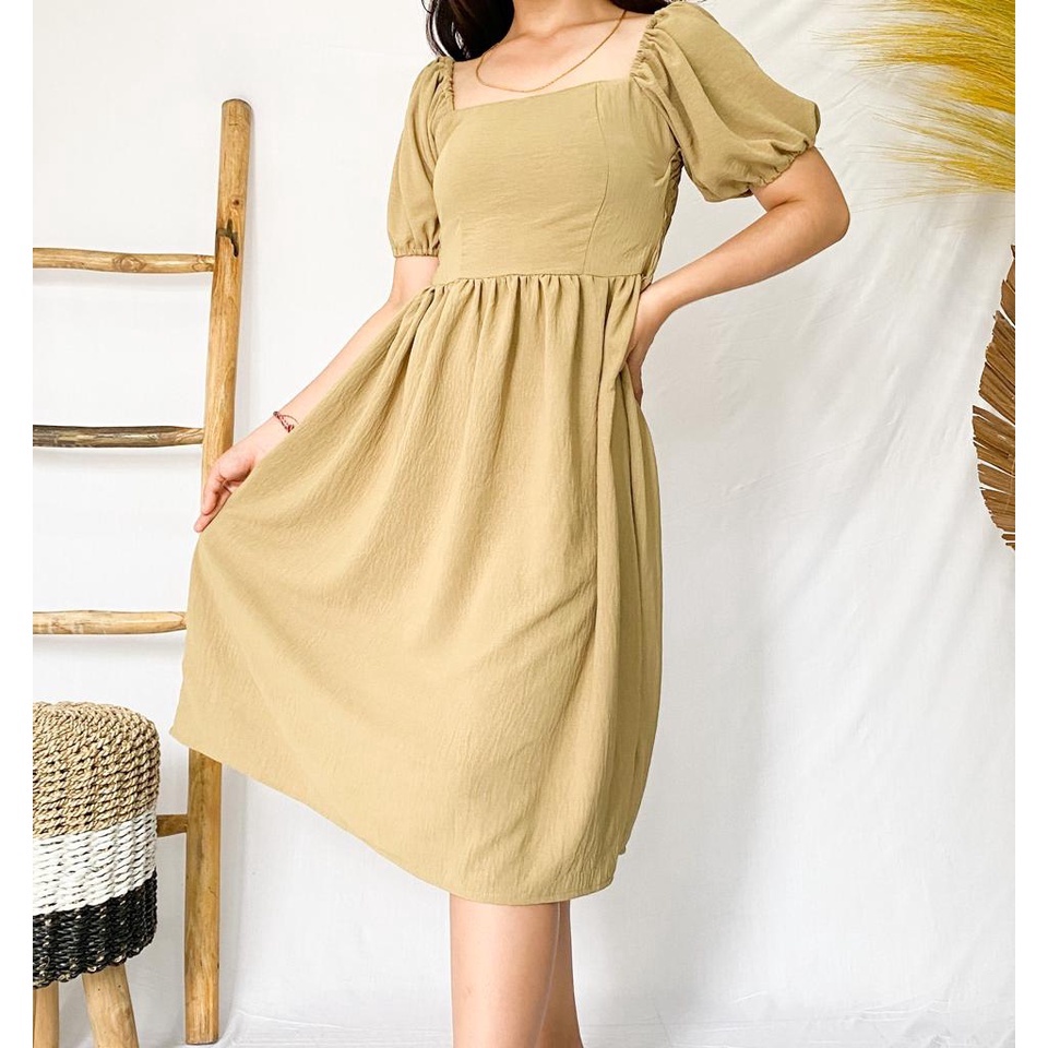 AIRFLOW DRESS SABRINA BABYDOLL TERBARU