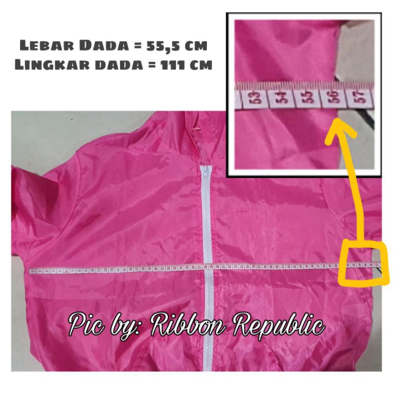 Jaket Wanita Trend Korea Anti UV Parasut Semi Transparan Woman Summer Sport Olahraga Casual Jacket-1