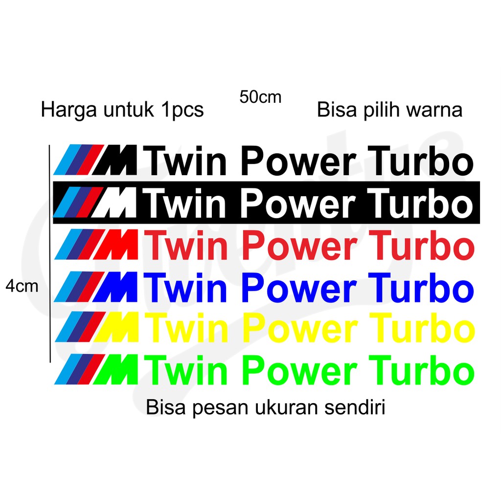

STIKER TWIN POWER STICKER BISA DITEMPEL DIMANA SAJA