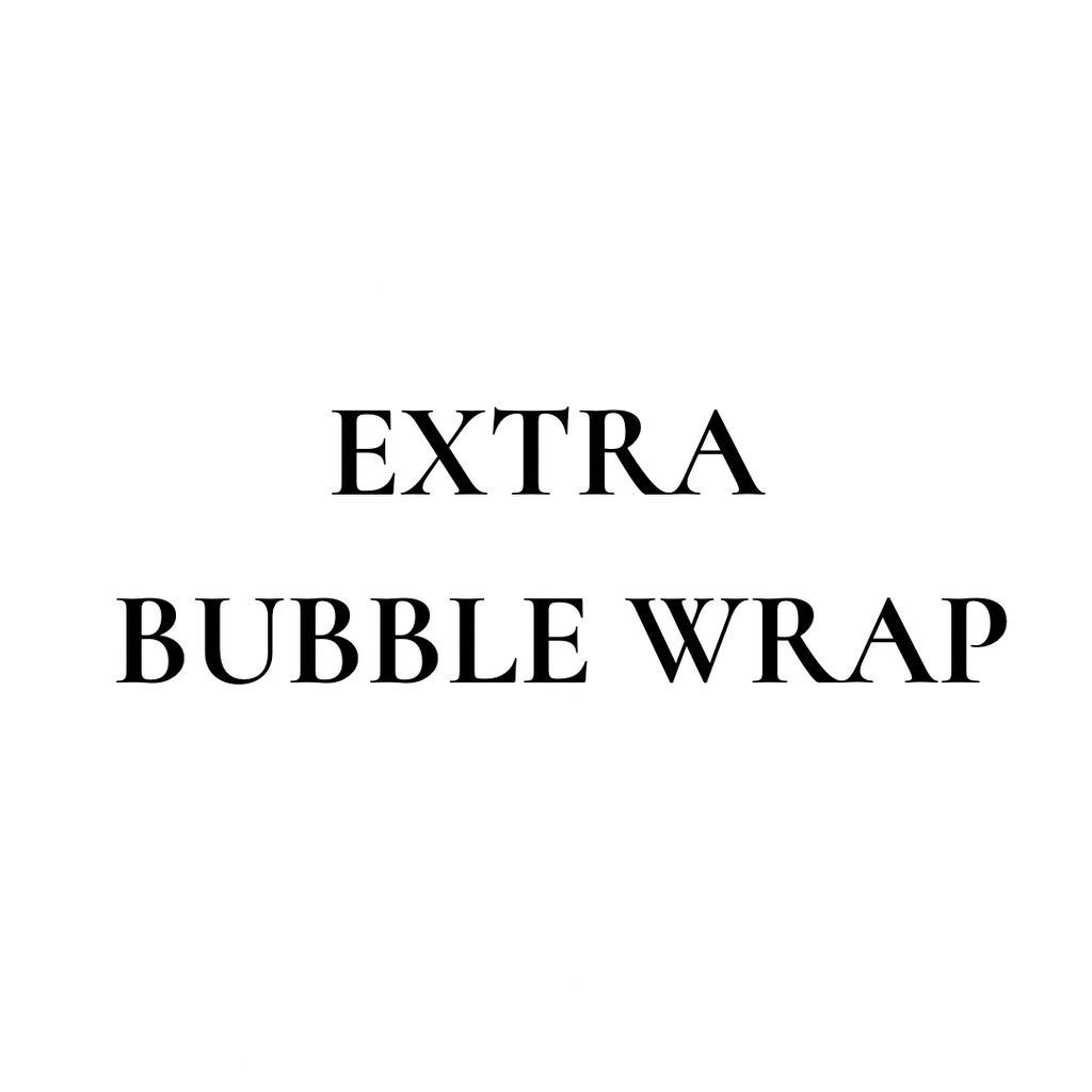 EXTRA BUBBLE WRAP Untuk Paket Lebih Aman