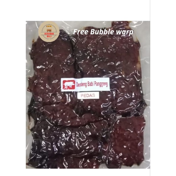 

DENDENG BABI PANGGANG PEDAS TITILES 250 GRAM