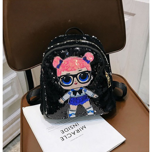 TASHAPPY GT1319  tas Ransel Anak Sequin import model korea supplier tas import