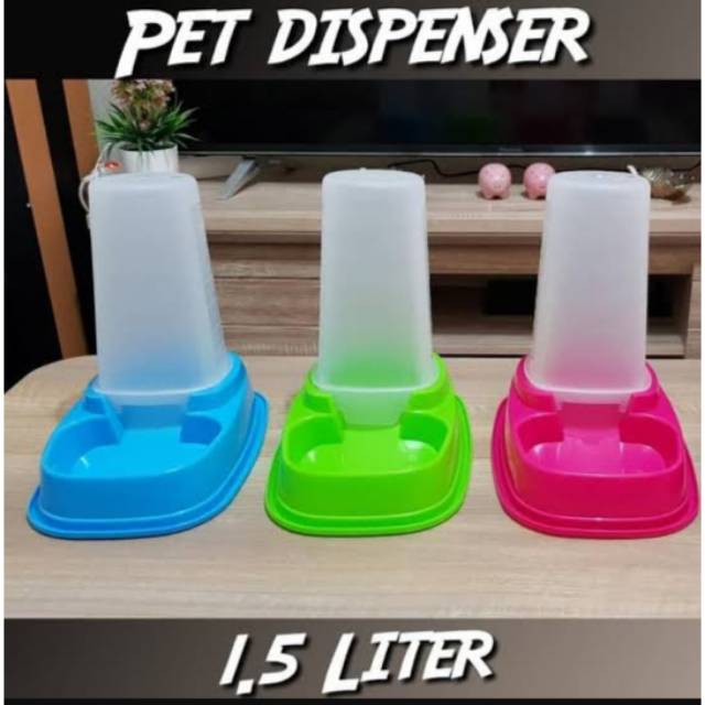 Pet Dispenser Tempat  Makan dan Minuman  Kucing  Dan Anjing 