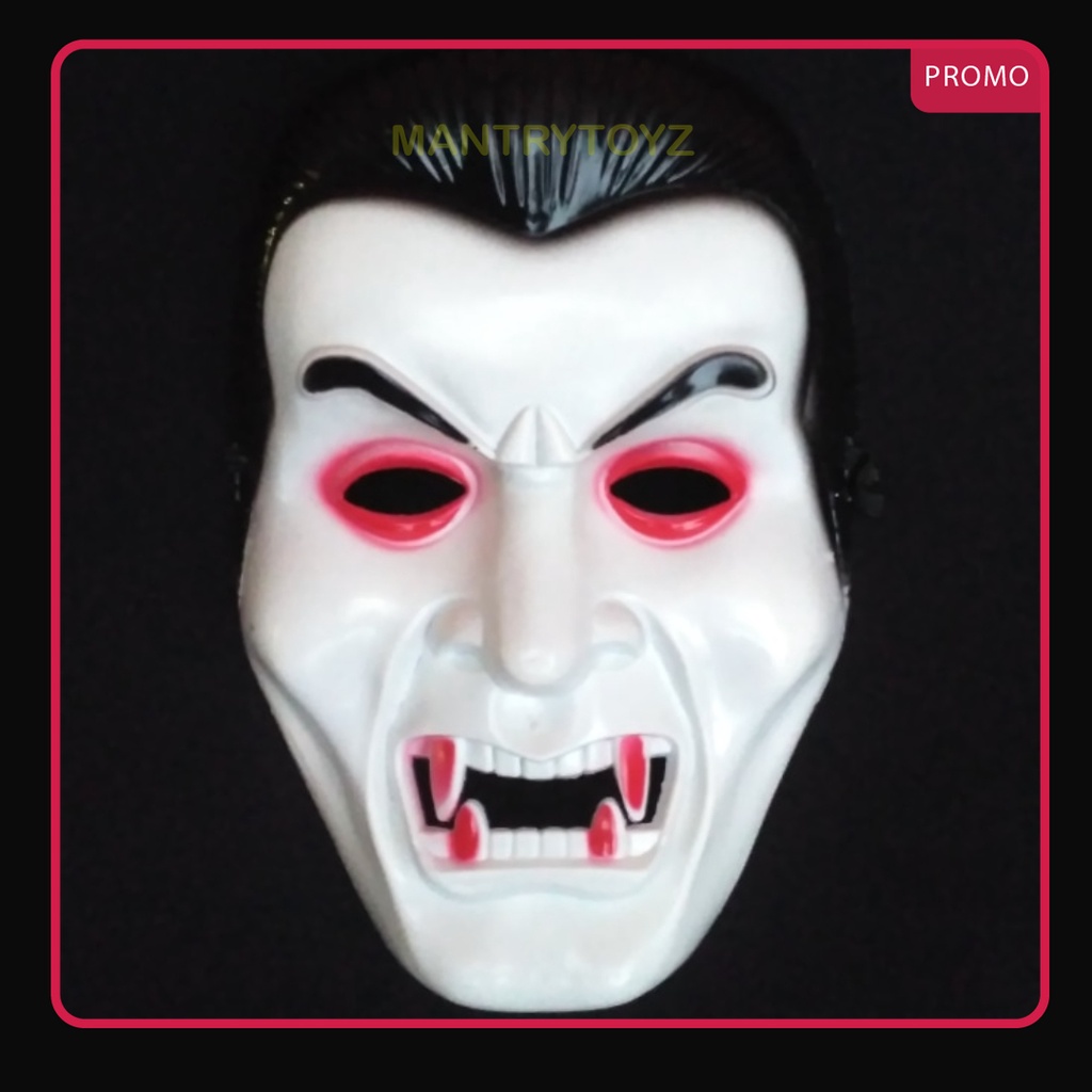 Topeng Vampir Hantu Setan Mainan Anak prank konten joker bujang ganong free fair ff ori anonymous