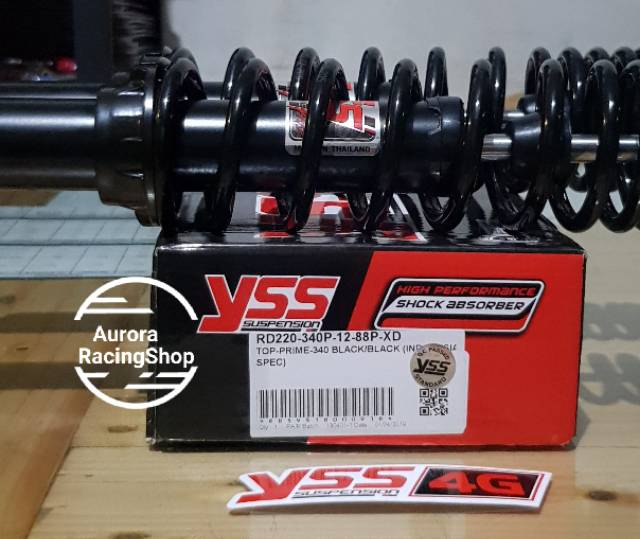 Shockbreaker YSS New Top Prime 340 MM Supra X 125 / Blade / RX King /  Smash / Shogun 125-3