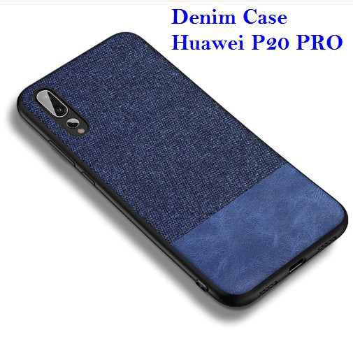 YZ Huawei P20 PRO - Fabric Denim Style Back Cover Case [ORIGINAL]