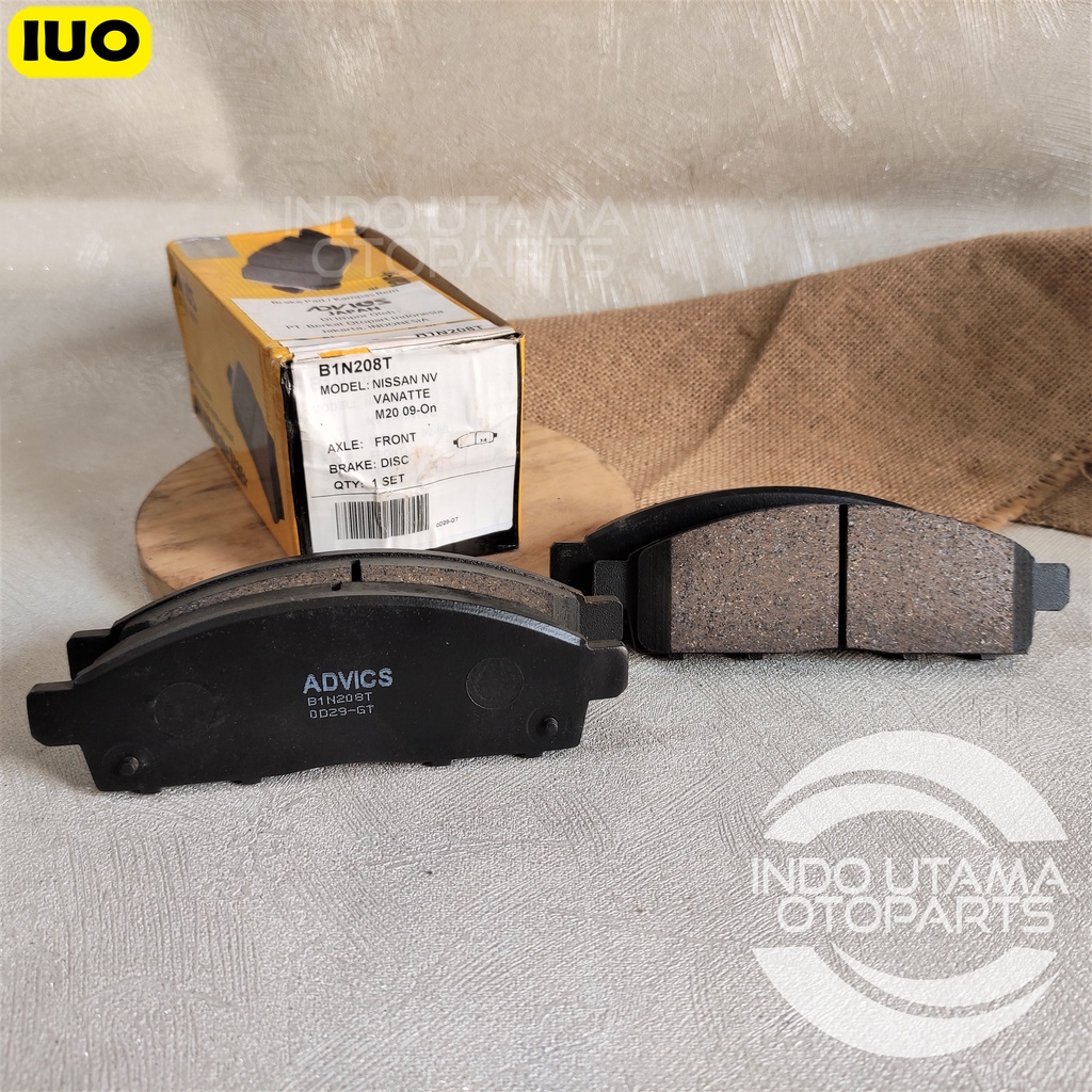 Brake Pad AISIN Pajero Sport Triton Kampas Rem ADVICS B1N208T ORIGINAL